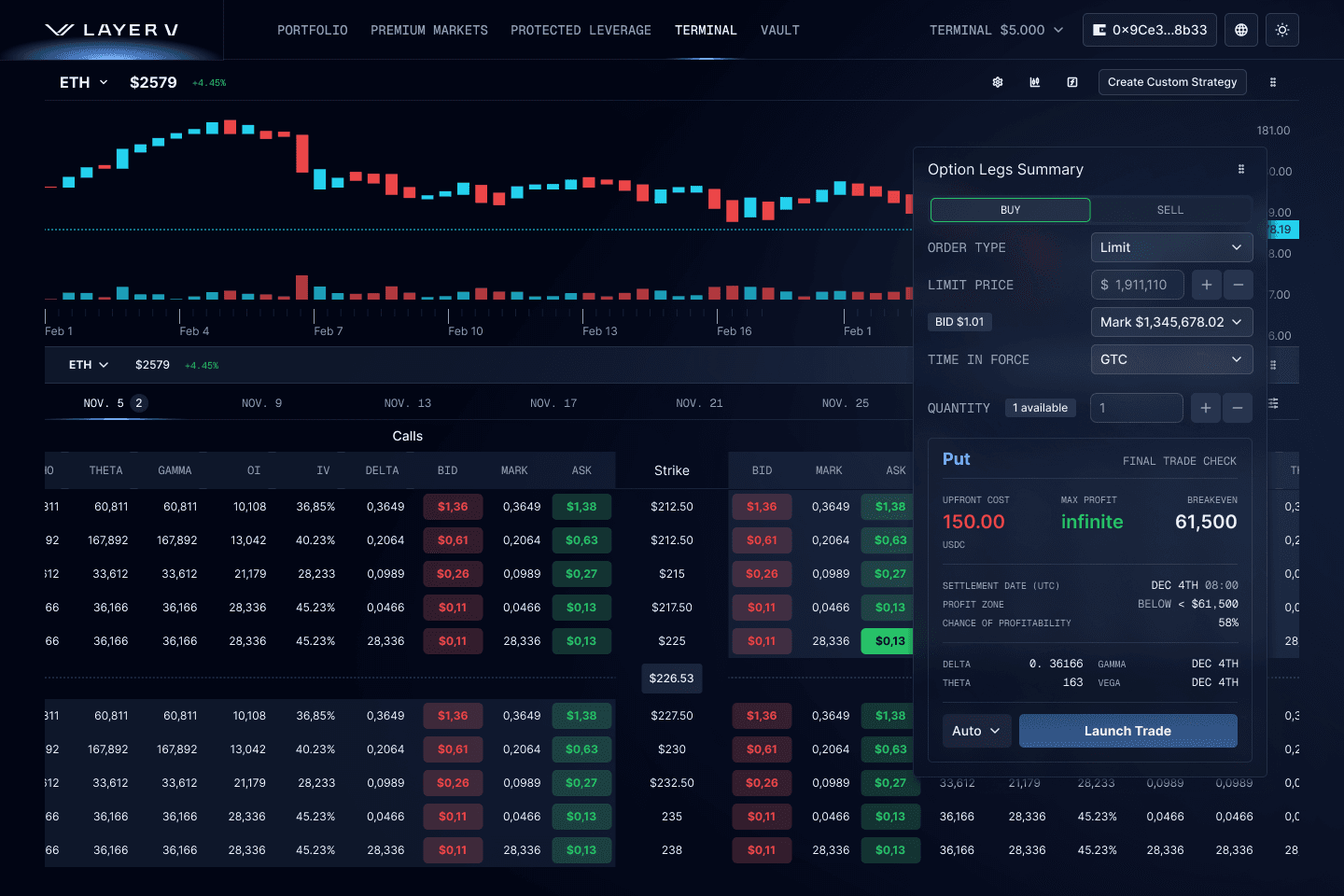 trading terminal image